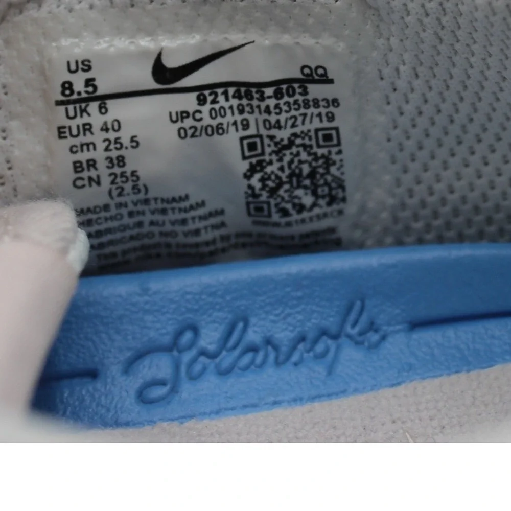 Nike SB Solarsoft Check Canvas‎ Pink White Skate Shoes 921463-603 Womens 8.5
